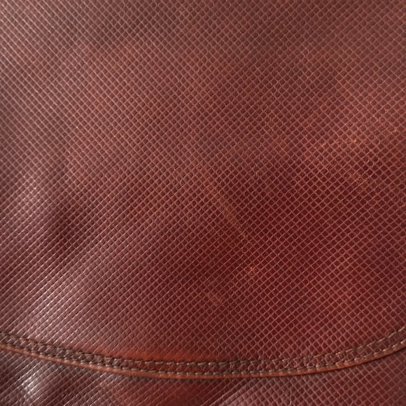 Vintage Bottega Veneta burgundy crossbody bag - Picture 3 of 7